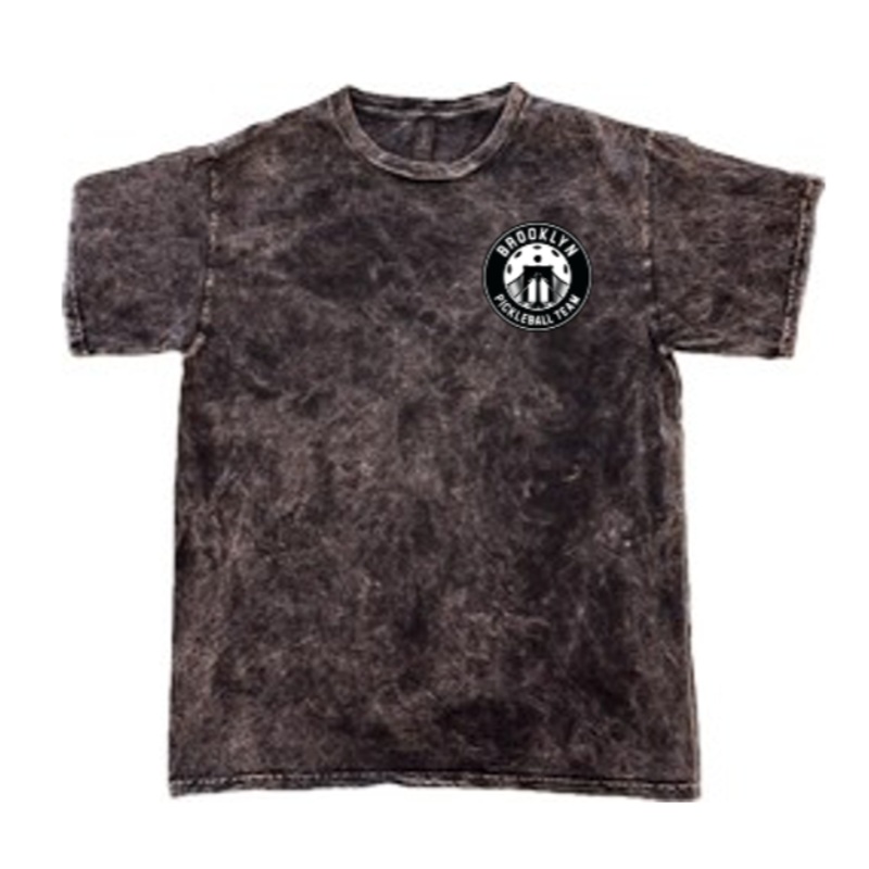 Brooklyn Pickleball Team Mineral Wash Logo Tee