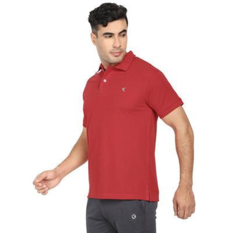Kronos Cotton Polo All Seasons | Men’s | Ferrari Red | KIBI Sports XL