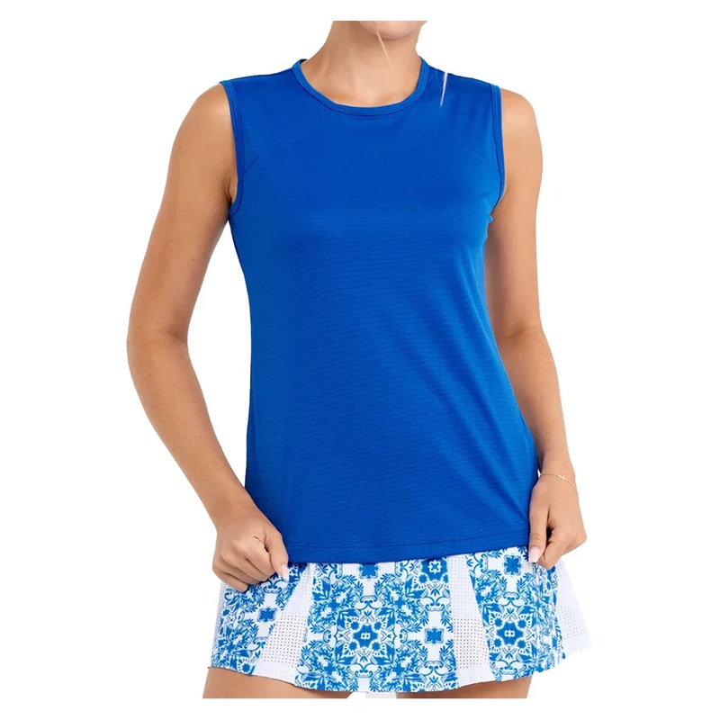 Women`s Sleeveless Tennis Top Ocean