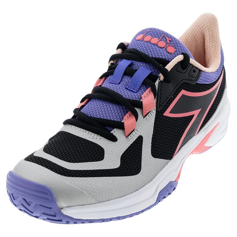 Women’s Trofeo 2 AG Pickleball Shoes Black and Calypso Cora