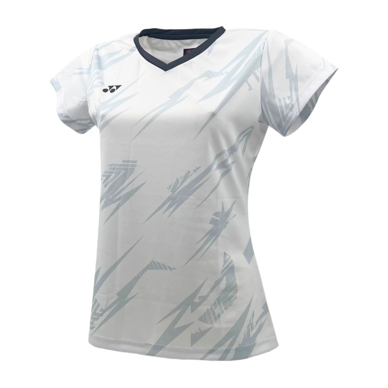 Yonex YTL8 T-Shirt Womens (White/Charcoal) White/Charcoal S