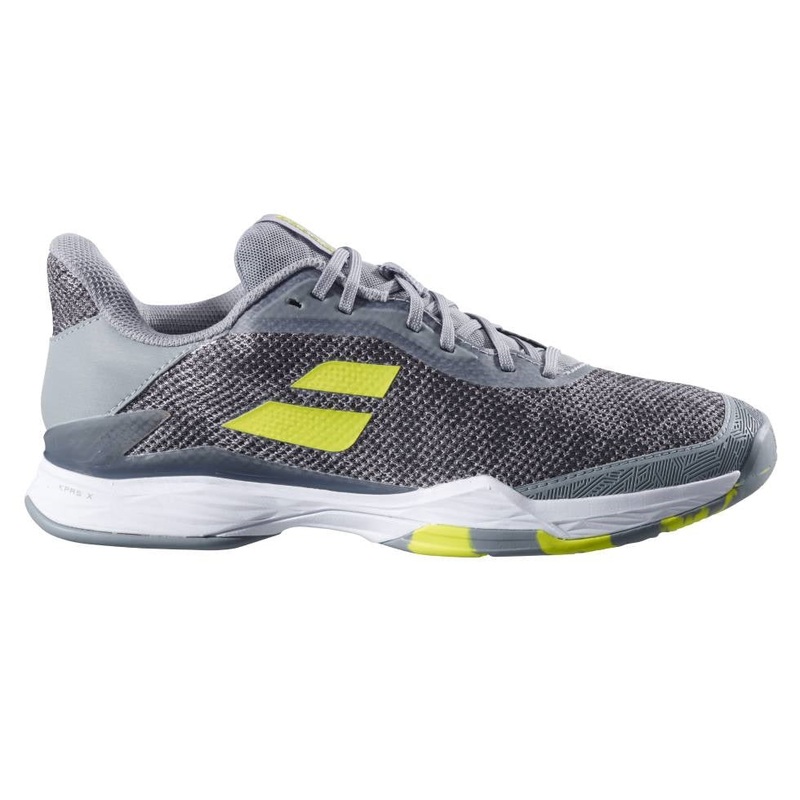 Babolat Jet Tere AC Men’s Tennis Shoe (Grey/Yellow)