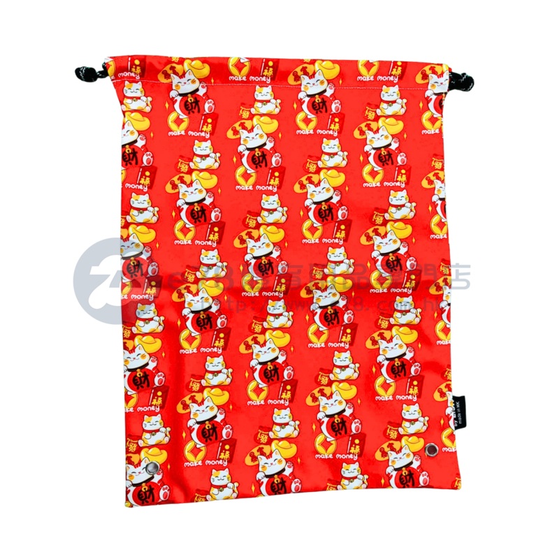 Handmade Water Resistant Shoes bag (Make Money Cat 488) Make Money Cat 488