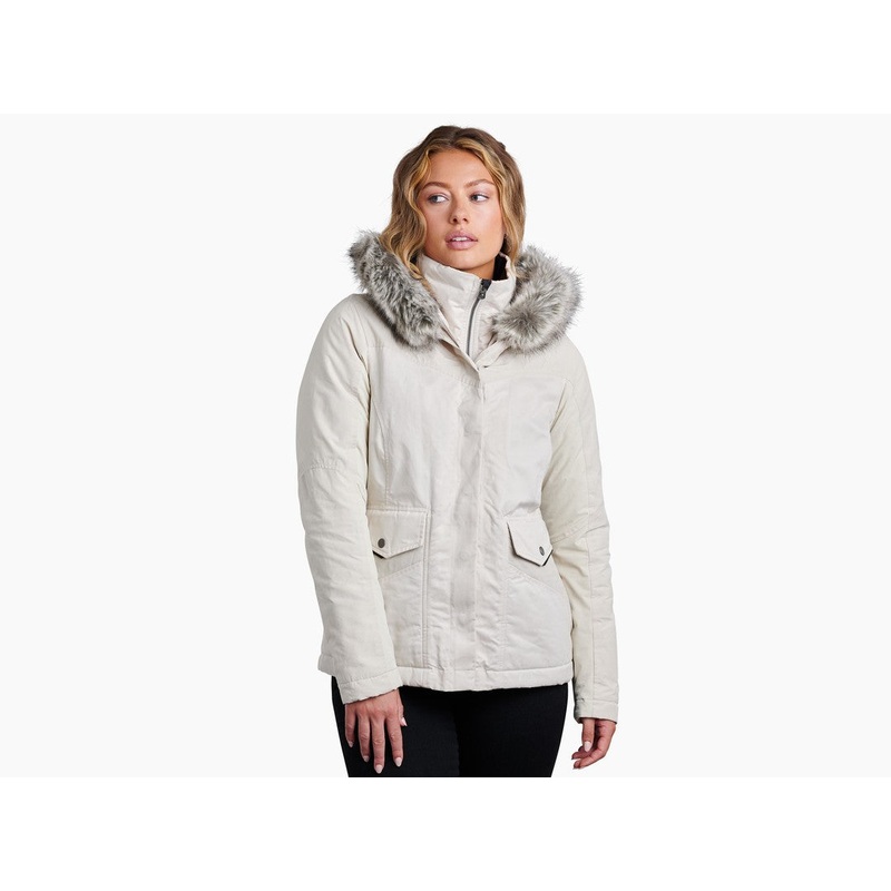 Kuhl Women’s Ukon Fleece Lined Hoody Ivory XSmall