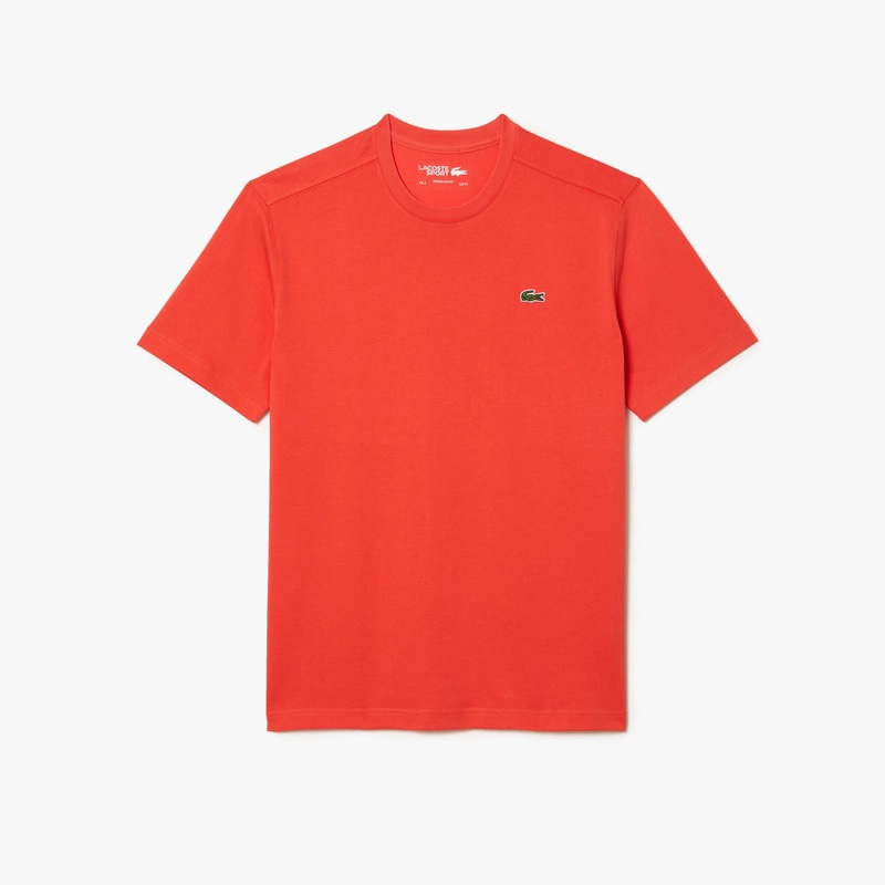 Lacoste TH7618-51 Men’s Breathable T-Shirt [Orange]