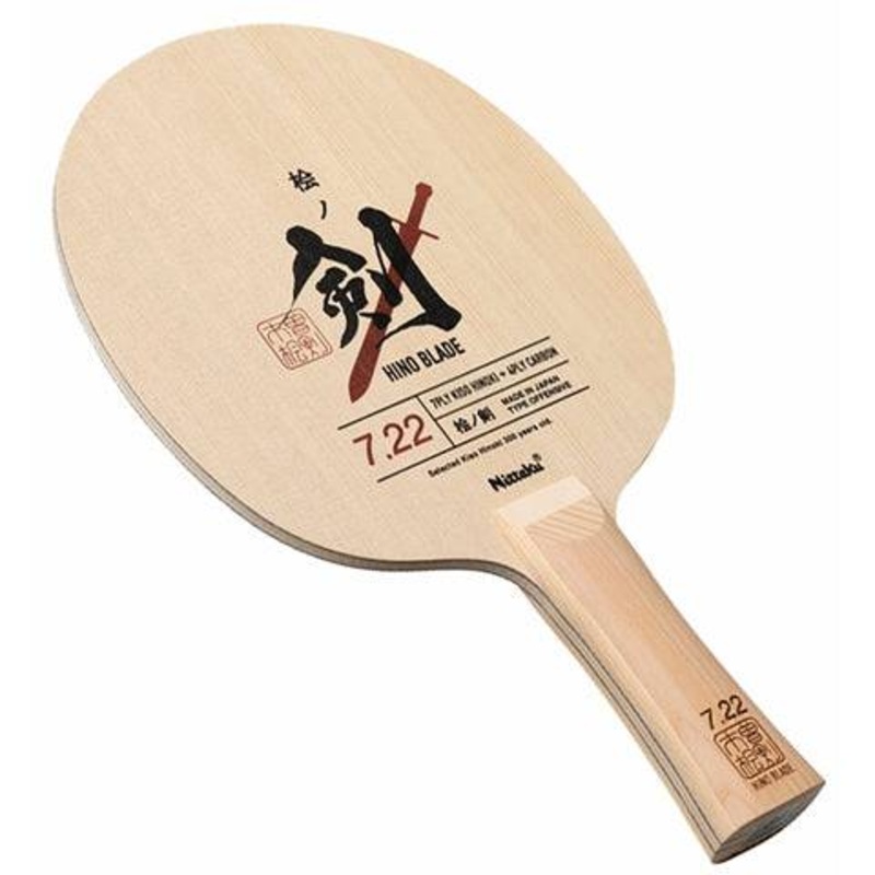 Nittaku Hino Blade 7.22 – Offensive Table Tennis Blade