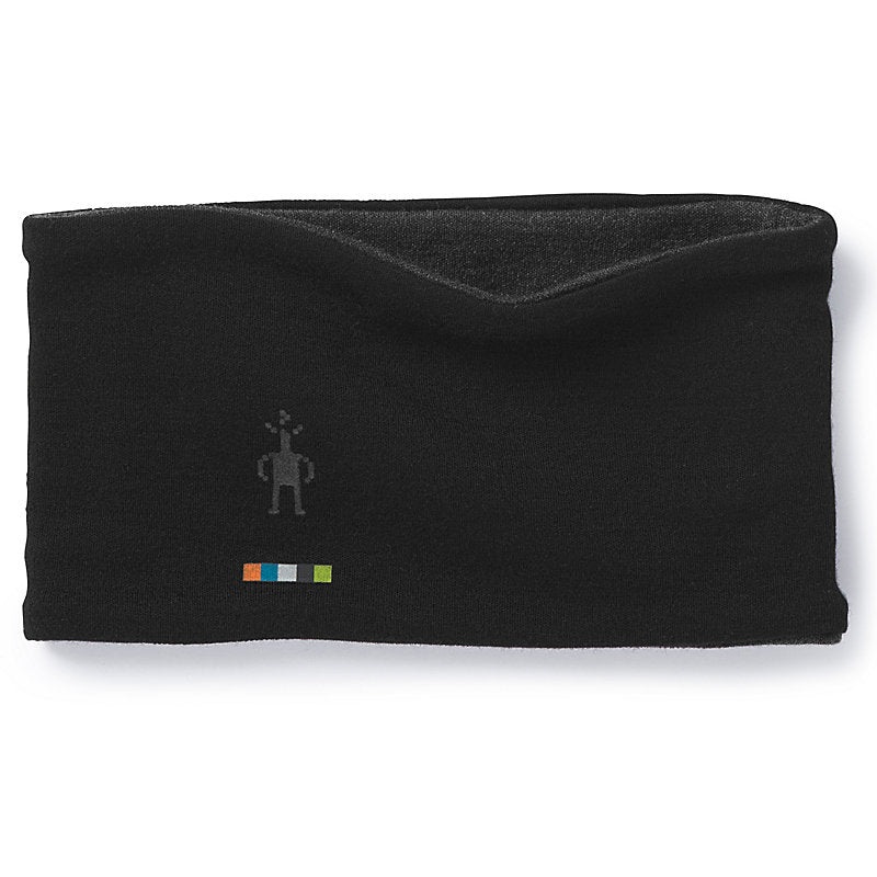 Smartwool Thermal Reversible Headband Black/Charcoal Heather-A41