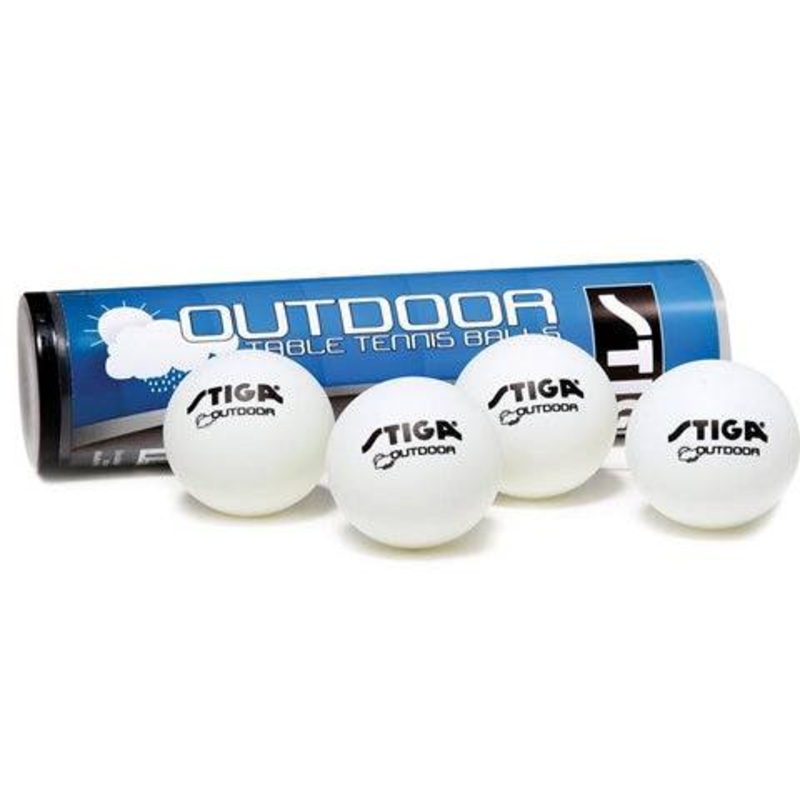Stiga Outdoor Table Tennis Ball – 4 Pack