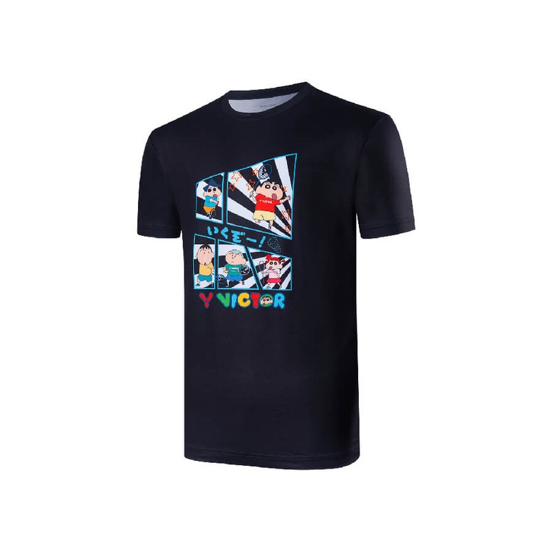Victor x CRAYON SHINCHAN T-404CS C T-Shirt