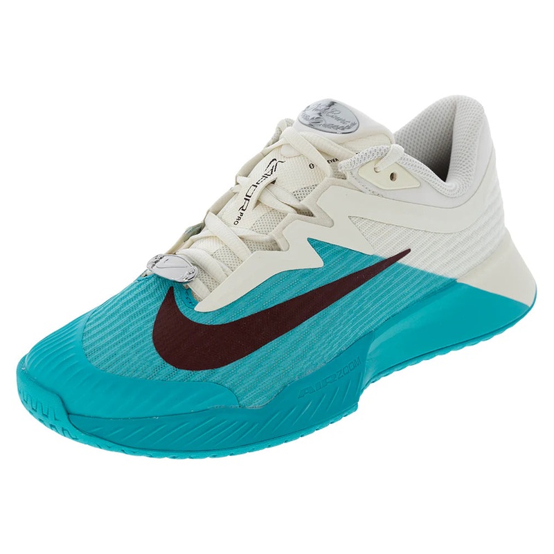 Women`s Vapor Pro 3 PRM Tennis Shoes Dusty Cactus and Dark Team Red