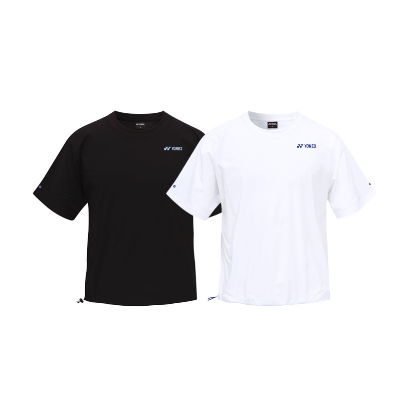 YONEX UNI Short Sleeve Jacket 251JJ001U (OVER FIT) BLACK 85 (XS)