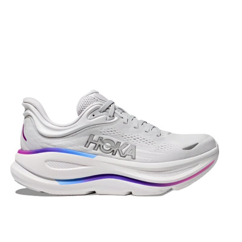 Hoka Women’s Bondi 9 Cosmic Grey/White-CYWH 6 Medium-B