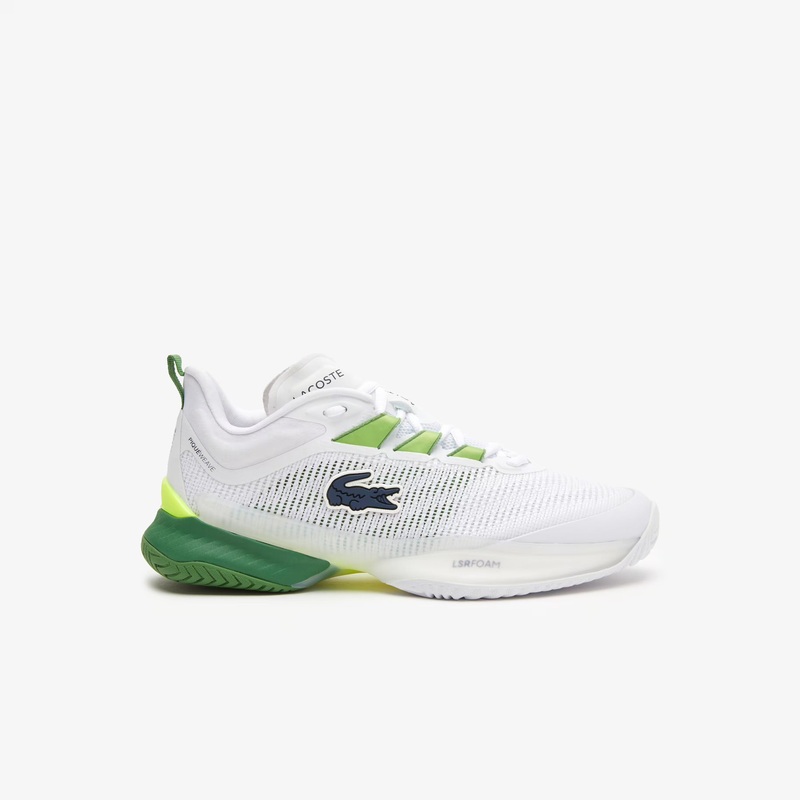 Lacoste AG-LT23 Ultra Women’s Tennis Shoes [White/Green]