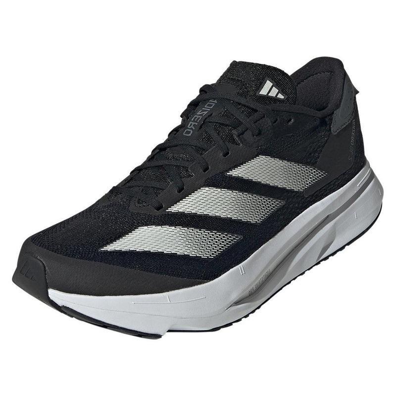 Men`s Adizero SL2 Running Shoes Core Black and Zero Metallic