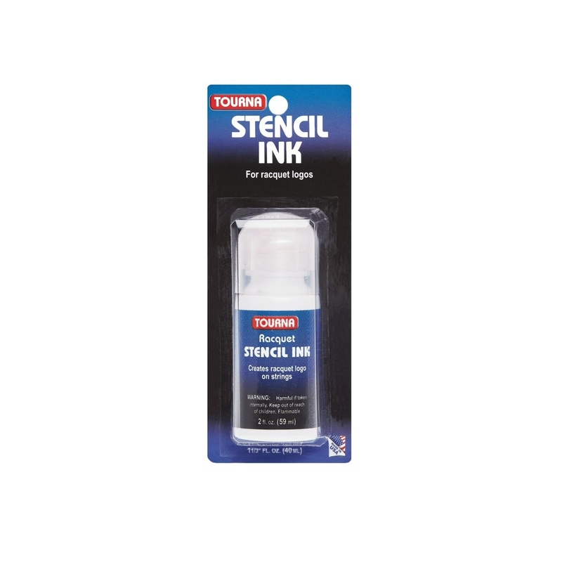 Tourna Racquet Stencil Ink