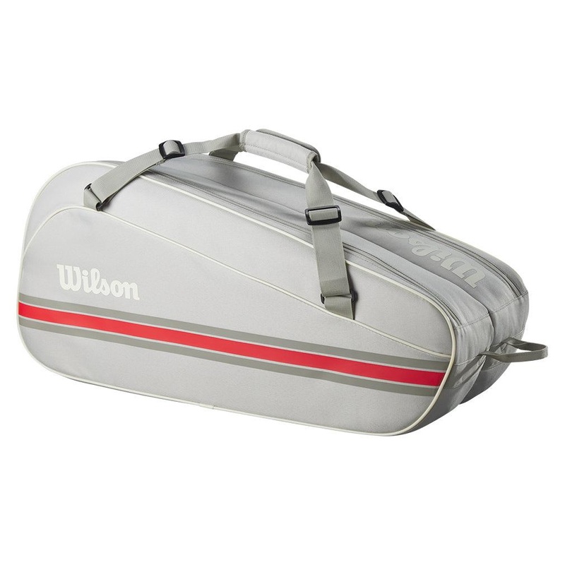 6 Pack Team Tennis Racquet Bag Oats