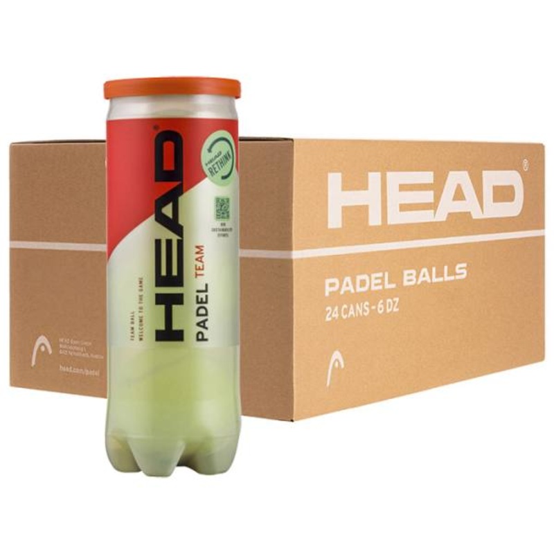 Cajon 72 Pelotas – 24 Botes de 3 uds – Head Team