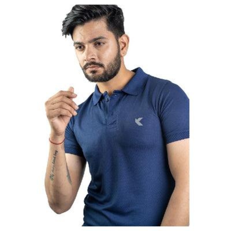 DRI-FIT Polo T-shirt | Men’s | Naval Blue | KIBI Sports S