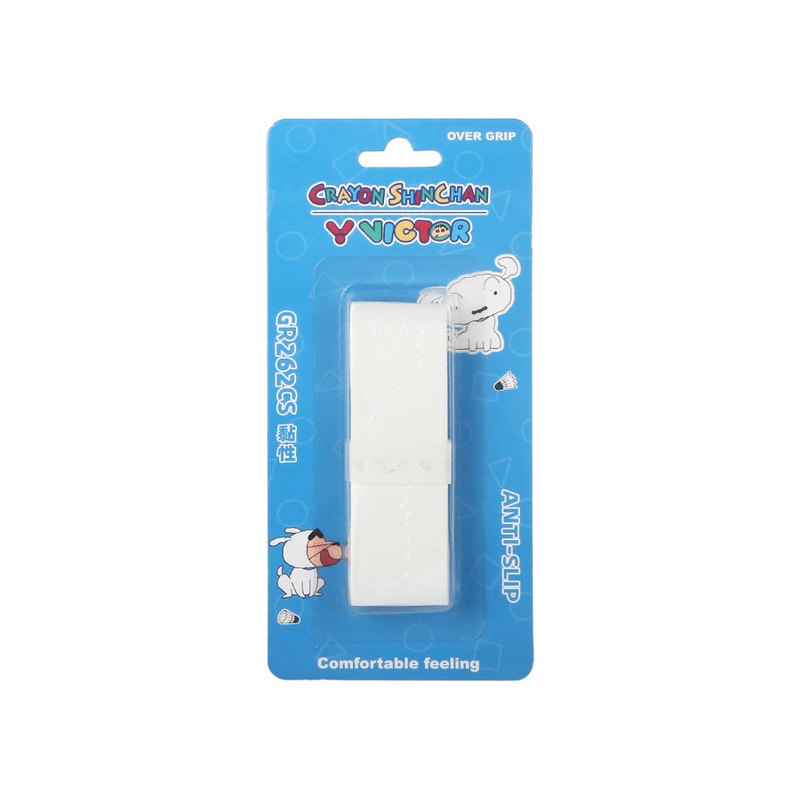 VICTOR x CRAYON SHINCHAN GR262CS A Over Grip [White]