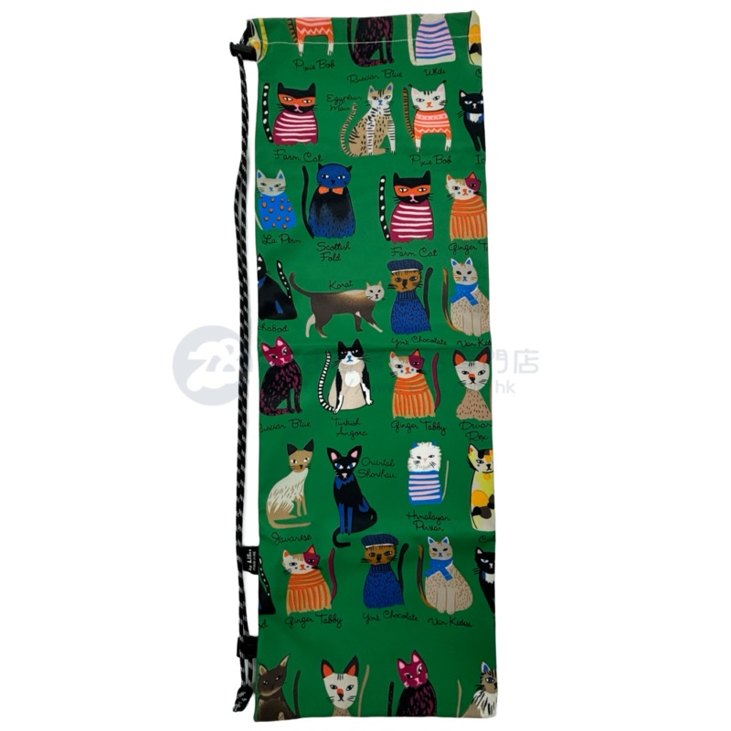 Handmade Water Resistant Racket Case (Stylish Fancy Cat 479) Stylish Fancy Cat 479