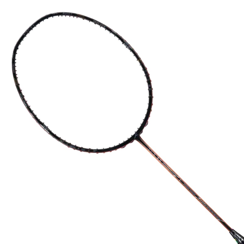 Hundred Ioniq 80 Limited Edition 4U Badminton Racket – Black/Orange Red Black/Orange Red 4U5