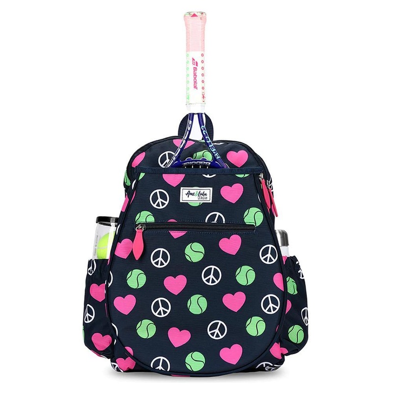 Juniors’ Big Love Tennis Backpack Peace Love Tennis