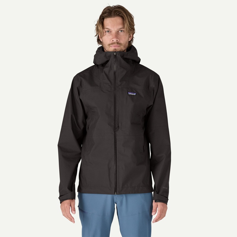 Patagonia Men’s Boulder Fork Rain Jacket Black-BLK Small