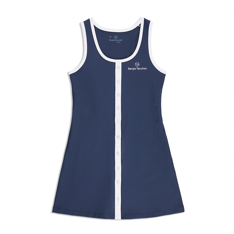 Sergio Tacchini Giulia Dress – Blue Indigo