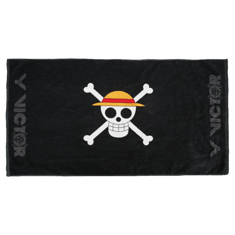 VICTOR x ONE PIECE TW-OPB C Long Towel [Luffy Skull]