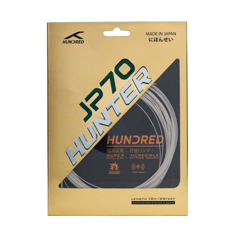 Hundred JP70 Hunter String Set – White Ice White 10m Set