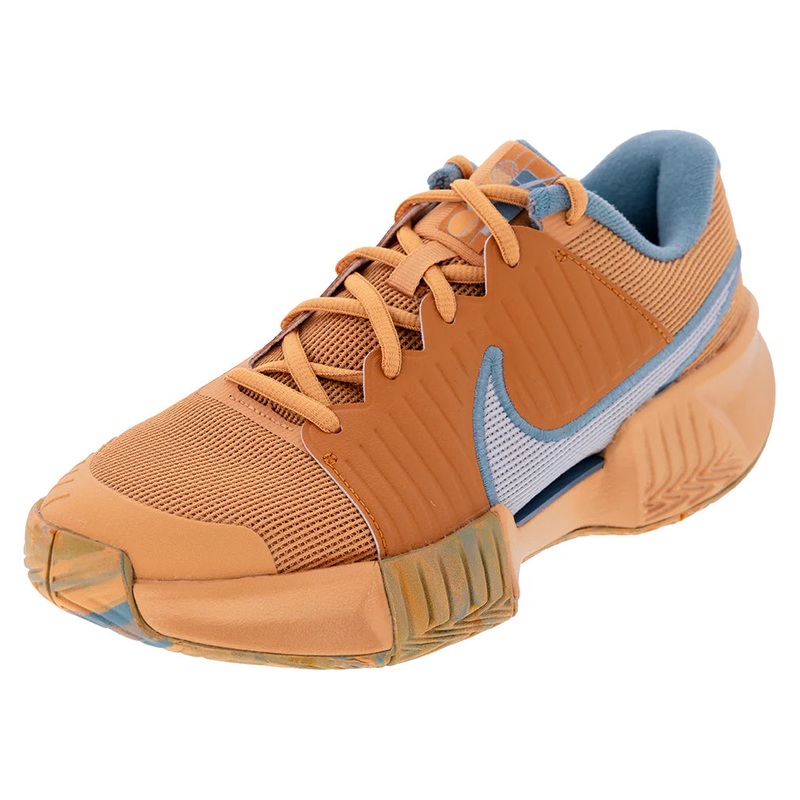 Women`s GP Pickleball Pro Shoes Copper Moon and Glacier Blue