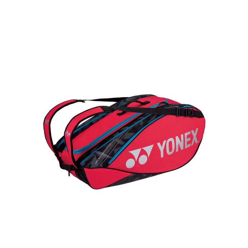 Yonex BAG92229TR 9pcs Pro Racket Bag [Tango Red]