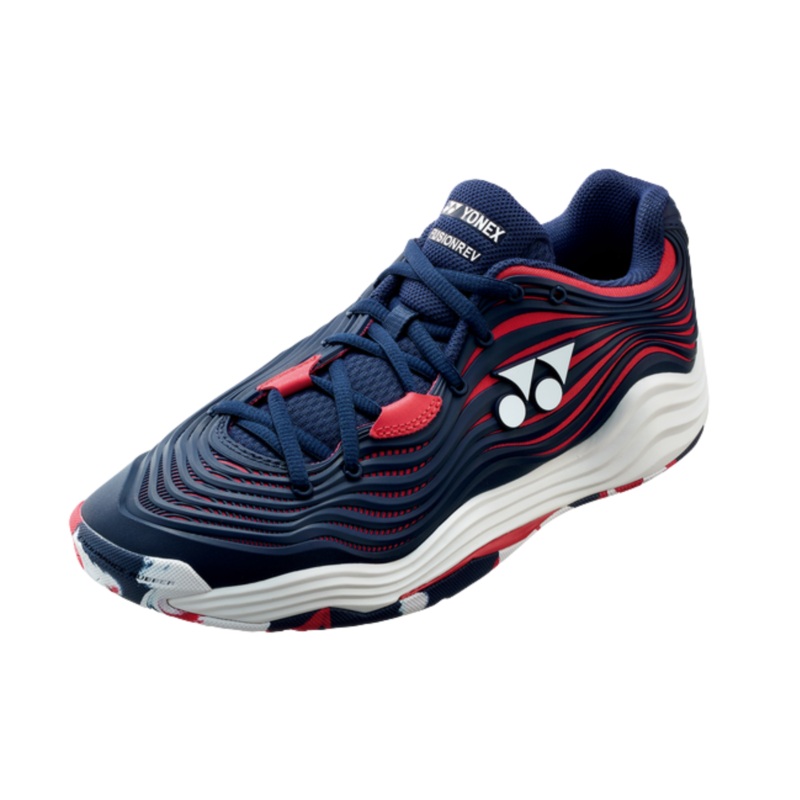 Yonex Fusionrev 5 Tennis Shoes Mens (Navy/Red) Navy/Red UK 9.5