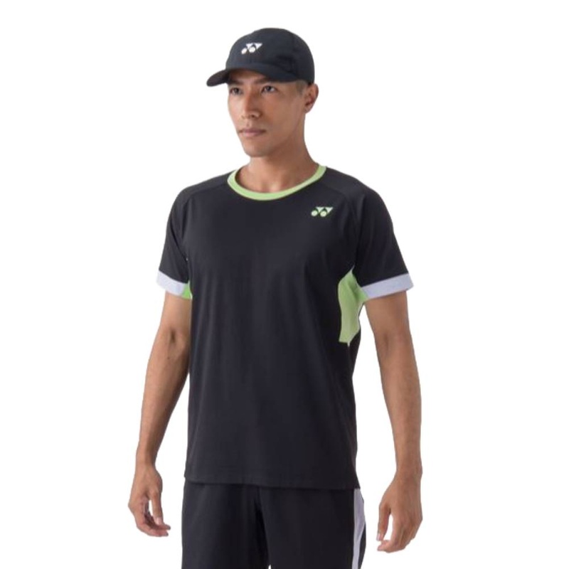 Yonex Men’s Crew Neck Shirt (Black)