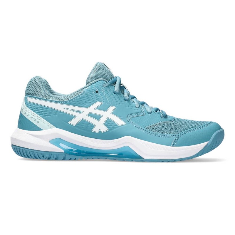 Asics Gel Dedicate 8 Women’s Tennis Shoe (Blue/White)