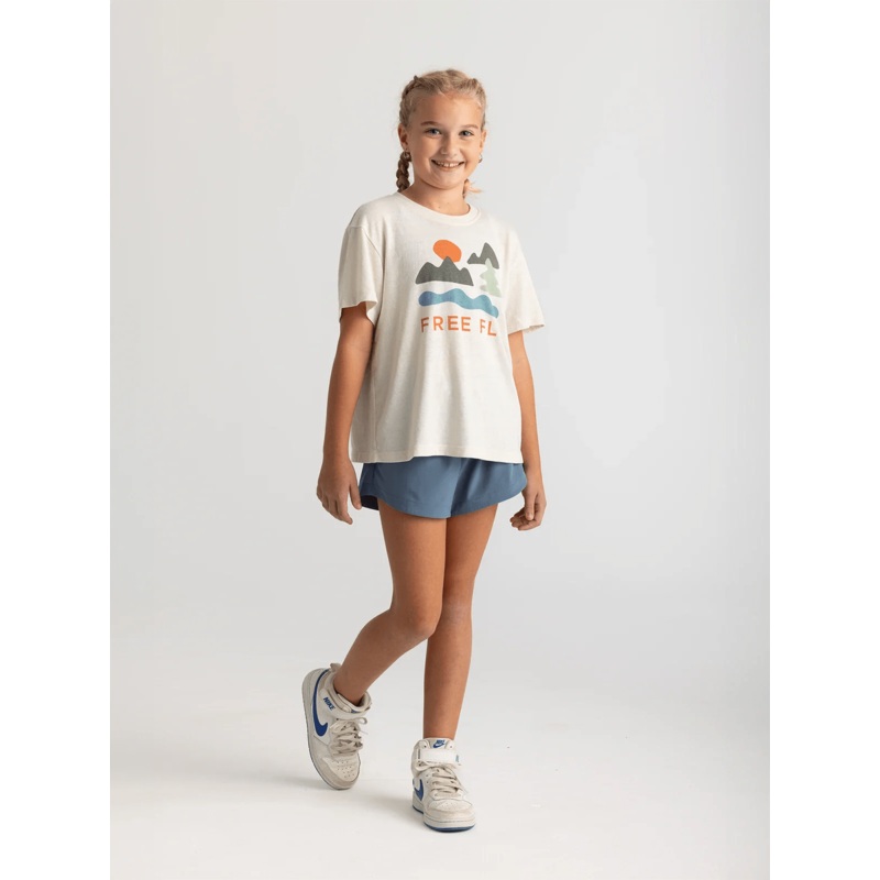 Freefly Youth Girls’ Happy Camper Tee