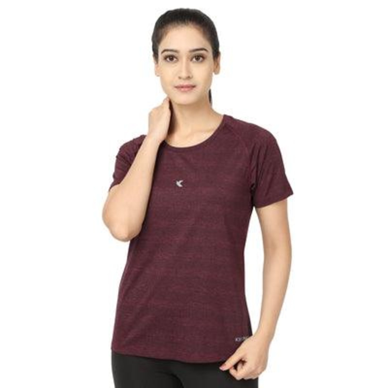 Kronos Raglan Grindle Striper | Women’s | Crimson | KIBI Sports S