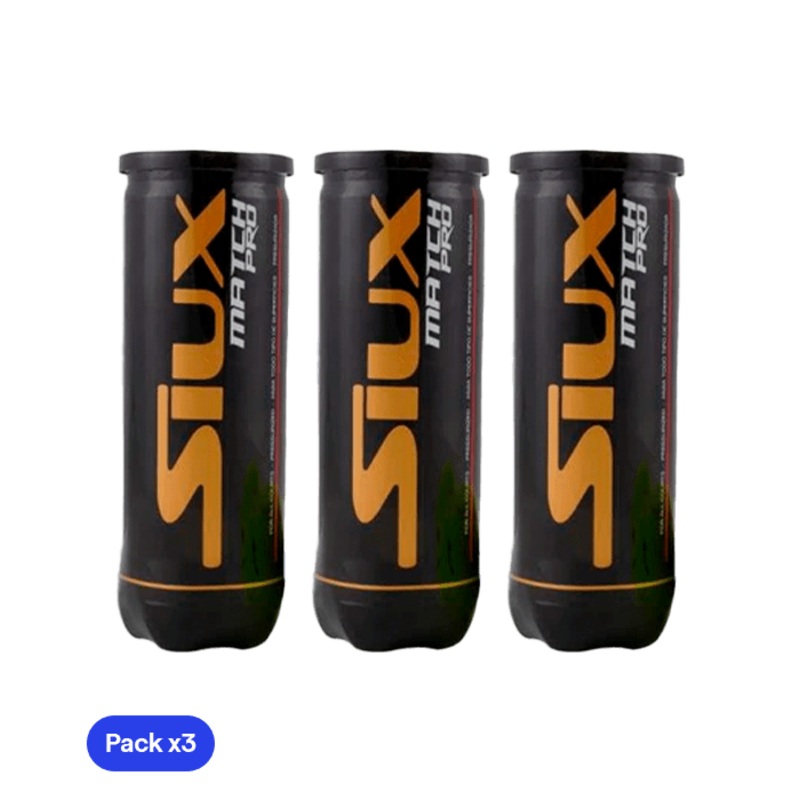 Siux Match Pro Balls (Pack x3)