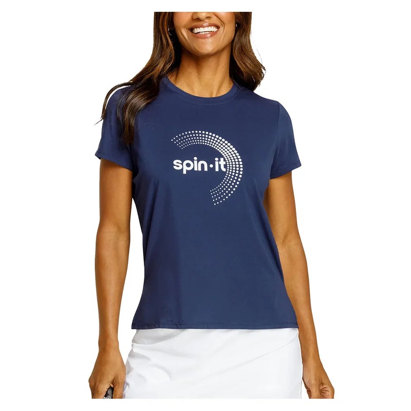Women`s Bijou Boxy Short Sleeve Pickleball Top