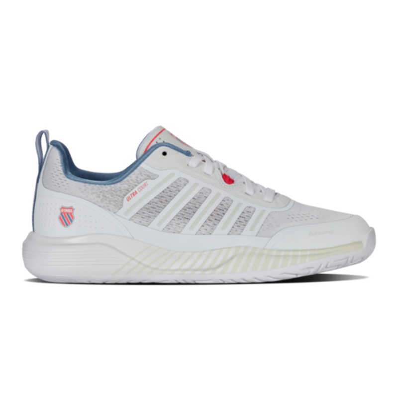 K-Swiss Women’s Ultra Court White/Faded Denim/Durbarry-163 6