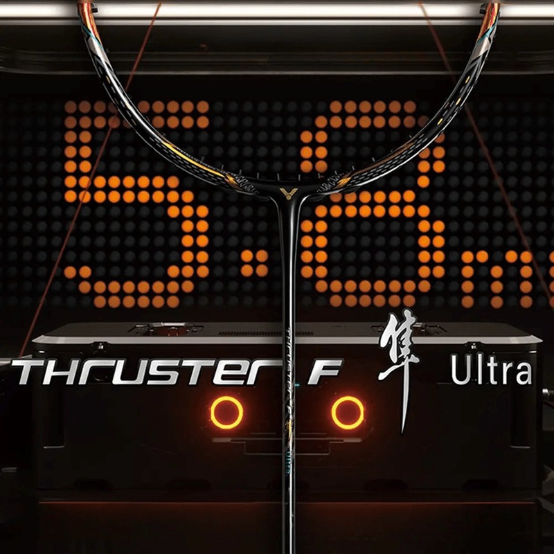 VICTOR Thruster TK-F Ultra 2024 (Moonless Night) Badminton Racquet  Unstrung & Free Grip 3U (88g) / G5