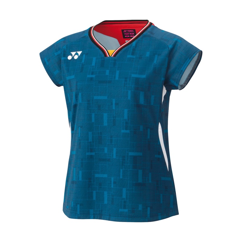 YONEX 2025 Japan National Team Women’s Crew Neck Shirt 20917YX – Denim Navy ASIA M / EU S / US XS / JP M