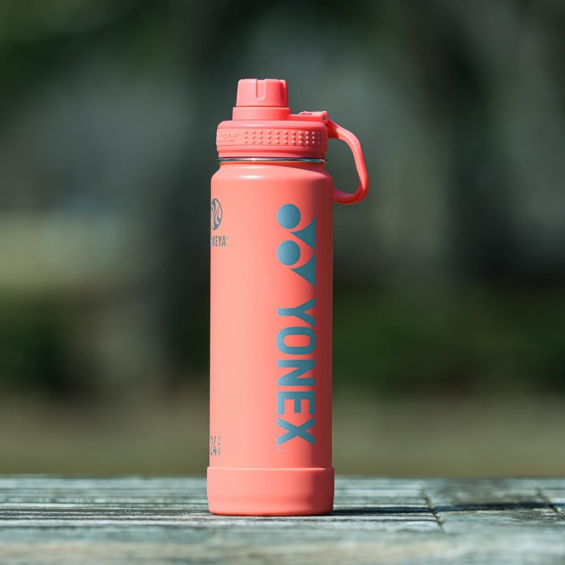 YONEX Stainless Steel Bottle 0.7L YOX00051 Coral Red