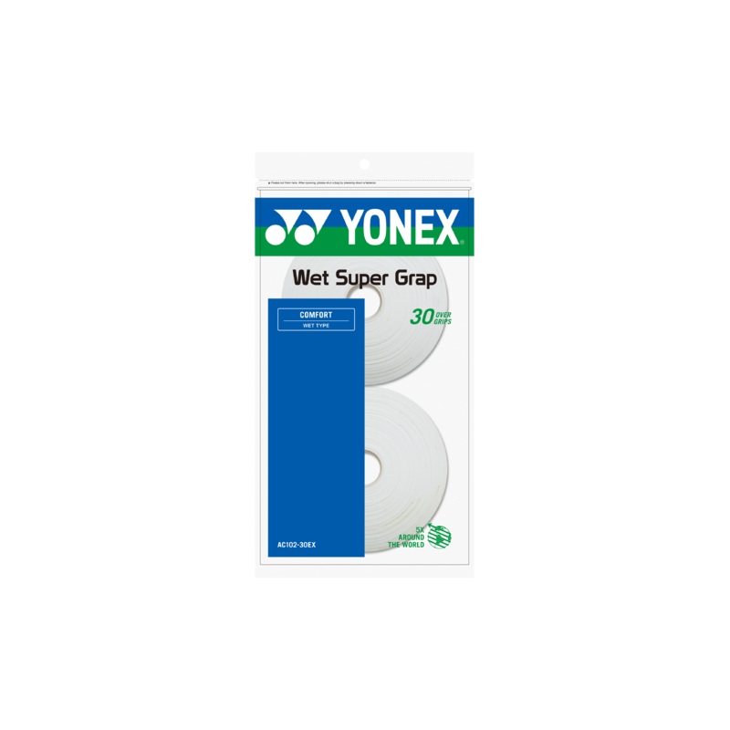 Yonex Wet Super Grap – (30 Grips) Black