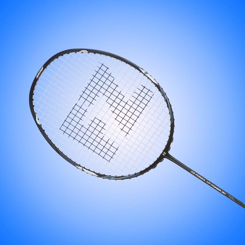 HT Power 30 Unstrung Attacking Badminton Racket (Black) – 3U/G5 Fz Forza | Kibi Sports 3U