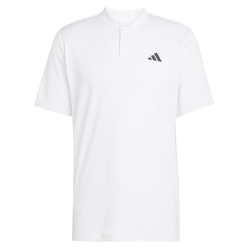 Men`s Club Climacool Henley Tennis Top White