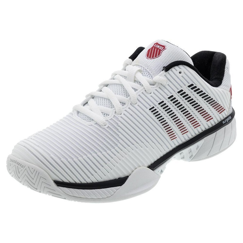 Men`s Hypercourt Express 2 Tennis Shoes White and Black