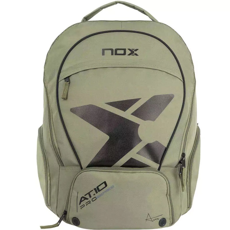 Nox Agustn Tapia AT10 STREET Racket Backpack Green Black
