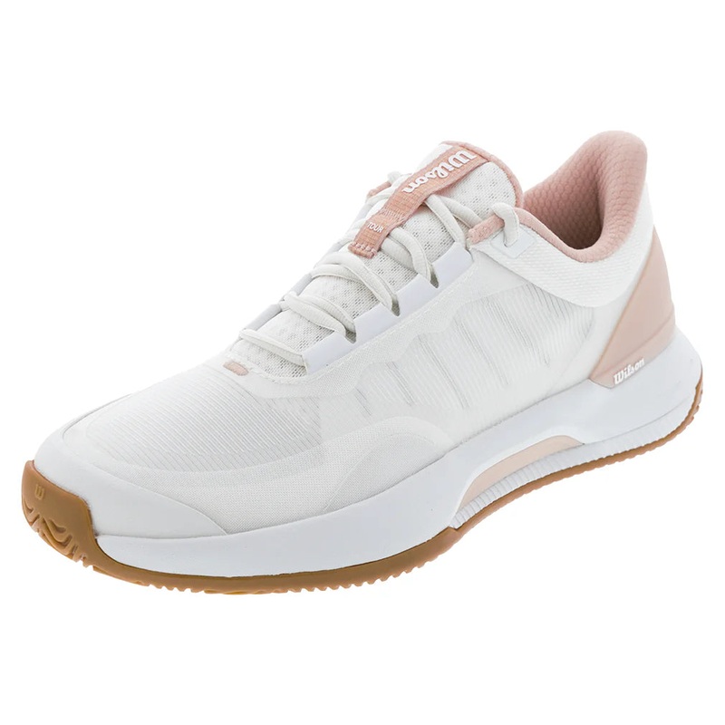 Womens Intrigue Tour Tennis Shoes White and Cameo Rose
