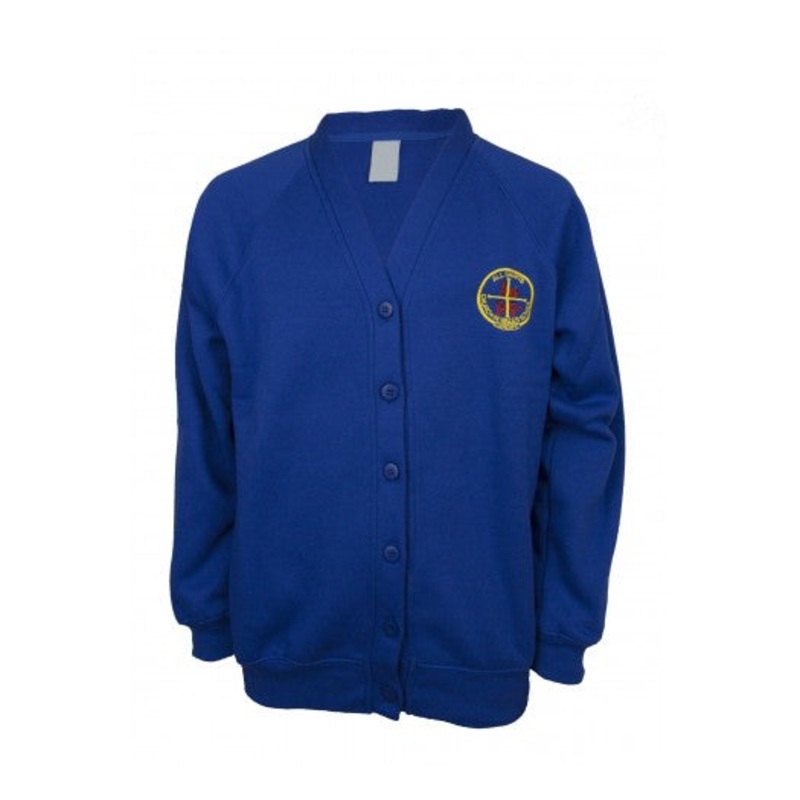 All Saints Primary School Cardigan 3/4 ROYAL